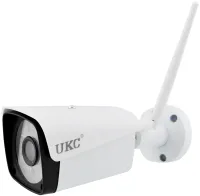 Комплект беспроводного видеонаблюдения видеорегистратор UKC DVR KIT 6678 WiFi набор на 8 уличных камер с датчиком движения для наружного наблюдения