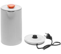 Bitek BT-7848W 2 liter 1500W tabletop kitchen electric kettle Bitek BT7848W electric disc kettle with auto shut-off and 360° swivel White