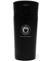 Портативная термочашка Vacuum Cup Elite Cafestyle EL-252 380 мл двухслойная термокружка с крышкой и поилкой, термос из нержавеющей стали с фильтром AND1335
