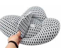 Ортопедическая подушка под поясницу Lumbar Support Pillow SP4817 анатомическая поясничная подушка для поддержки спины и позвоночника 48х30х8 см