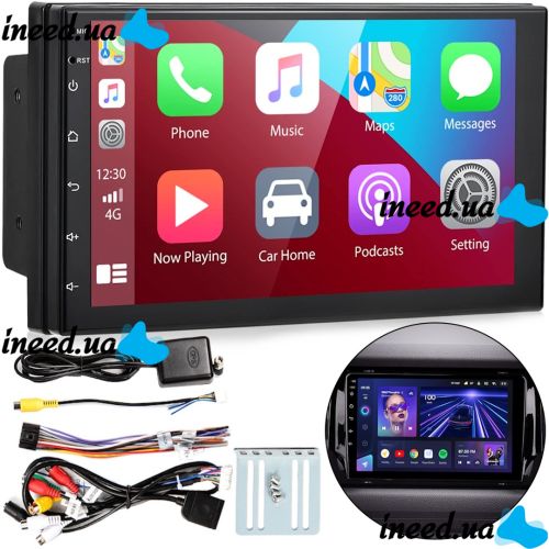 Автомагнитола MP5 CJ CP607 BT Android проигрыватель в машину с поддержкой Apple carplay 4G-32G 2din автомобильная магнитола с сенсорным экраном 7"