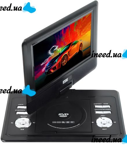 Цифровой DVD проигрыватель 11" Opera NS-1180 11"поворотный LCD плеер, автомобильная DVD-книга с Т2 тюнером, пультом ДУ и джойстиком TV USB SD OP-1180