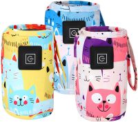Heating Bottle Cover N-006 portable baby bottle warmer 3 modes for baby milk and water with USB temperature support