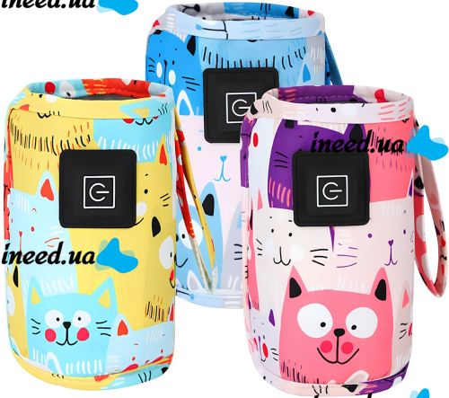 Heating Bottle Cover N-006 portable baby bottle warmer 3 modes for baby milk and water with USB temperature support