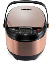 ACKILISS ACL0100 5-Liter Electric Multicooker with 10 Programs, 900W, Steamer and Air Fryer, LED Display, Timer, and Non-Stick Coating