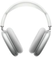 Беспроводные Bluetooth наушники AirPods Max Silver полноразмерные блютуз стереонаушники с микрофоном и шумоподавлением в чехле Smart Case MGYJ3