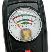 Анализатор грунта для измерения влажности Soil Tester S-9 3 в 1 тестер измеритель для контроля pH и плодородия для сада, огорода и комнатных растений