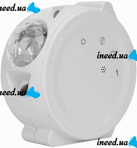 Проектор звездного неба Galaxy Projector Light KX-668RF светодиодный LED ночник с Bluetooth колонкой, таймером и пультом ДУ 20 режимов освещения RGB