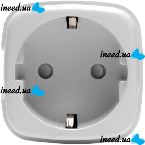 Умная розетка Tuya Smart Socket Plug WH004 16А 100-240V смарт розетка EU с таймеров WiFi и дистанционным голосовым управлением с телефона в розетку