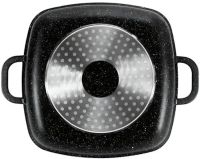 Кухонный набор посуды Bellmax Cookware Set BM-132 3 казана и сковорода для приготовления еды , Кастрюли с крышками и гранитным покрытием 9 предметов