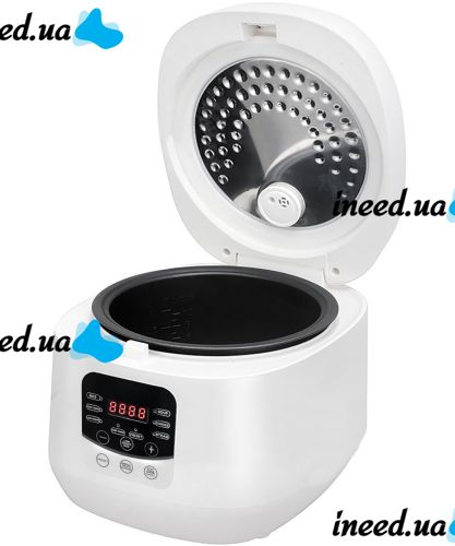 Электрическая мультиварка скороварка Silver Love SC-103 на 5л с сенсорным дисплеем 900w, Мультиповар Electric cooker LY-504 с таймером и подогревом