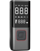Автомобильный компрессор Car Air Pump ATJ-6988 аккумуляторный автокомпрессор с ЖК монитором, портативный насос для шин автомобиля и велосипеда