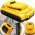 Универсальная аккумуляторная батарея Dewalt DCB203 Yellow Li-on 24V 2Ah для электроинструмента, дополнительный аккумулятор для шуруповерта 24В Желтый