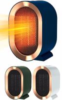Настольный керамический обогреватель тепловентилятор Indoor Heater XH-1201 1200W, Напольный электрический тепловентилятор PTC 2 режима от сети 220В
