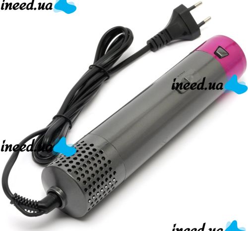 Dyson 5 in 1 Hair Dryer Styler Hair Dryer and Curling Comb, Brush Styler with Attachments in Leather Case 1000W Dyson Pink