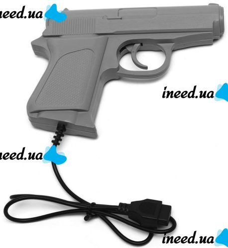 Ретро приставка под видом Ps1 Super 8Bit Game TY-368 16 игр, игровая консоль 8 бит с двумя джойстиками и пистолетом для телевизора LH-999