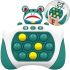 Дитяча іграшка головоломка Quick Pop It Baby Frog SR8602 інтерактивна електронна приставка антистрес поп іт для зняття стресу на батарейках від 3-х років