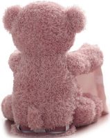 Мягкая детская игрушка Peekaboo Bear плюшевый мишка 33 см музыкальный интерактивный играющий в прятки говорящий медведь от 6 месяцев Пикабу Розовый