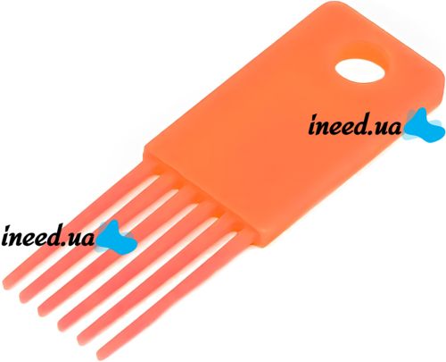 Кухонные ножницы для зелени Salad Scissors H-169 пятислойный измельчитель для нарезки и шинковки салата 5 мультилезвий с щеточкой для чистки 22 см
