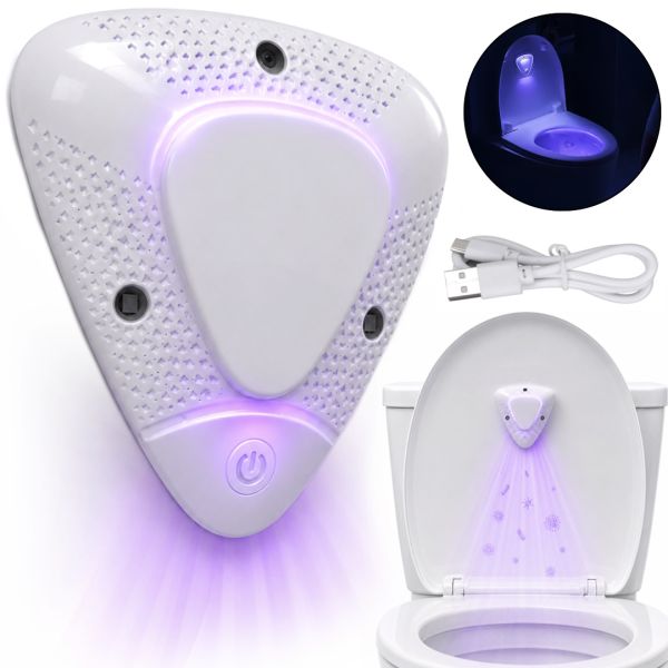 Дезинфицирующий стерилизатор для туалета с УФ-лампой UV Toilet Sterilizer LT-3005 ультрафиолетовый дезинфектор для унитаза с датчиком движения XL-659