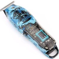 Аккумуляторная машинка для стрижки волос VGR V-923 мужская профессиональная машинка для окантовки бороды и усов с функцией триммера и 3 насадками USB