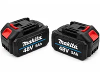 Аккумуляторная цепная мини пила Makita DUC101Z 48V 5Ah 8" на 2 аккумулятора, бесщеточная электропила с полуавтоматической смазкой цепи в кейсе Макита
