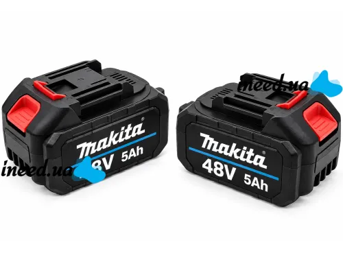 Аккумуляторная цепная мини пила Makita DUC101Z 48V 5Ah 8" на 2 аккумулятора, бесщеточная электропила с полуавтоматической смазкой цепи в кейсе Макита