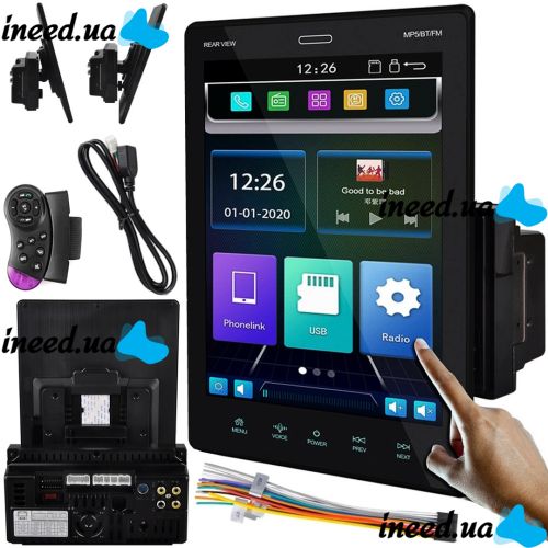 Автомагнитола 2Din Tesla Style 9520 Wi-Fi Bluetooth USB GPS магнитола Android с сенсорным экраном 9.5 дюймов и пультом на руль в машину RAM 128 Мб