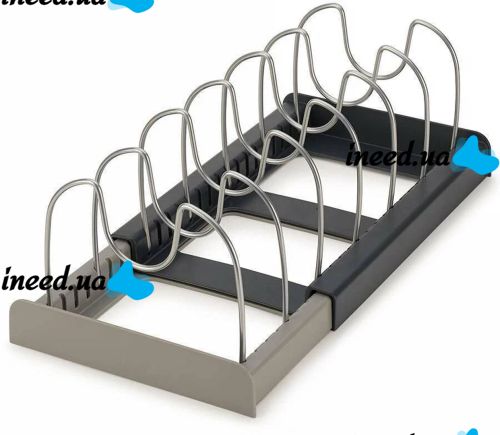 Расширяемый держатель для хранения крышек Dish Rack кухонный выдвижной органайзер для посуды, раздвижная сушилка подставка для кастрюль на кухню