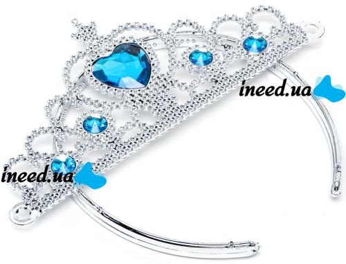 Набор детской косметики Холодное сердце Frozen Makeup Play Set декоративные тени, помада, лаки, корона и перчатки, комплект 17 предметов в чемодане
