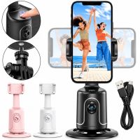 Настільний смарт монопод стабілізатор Gimbals P01 для телефону з датчиком проходження 360°, Тримач з кріпленням на штатив з відстеженням особи