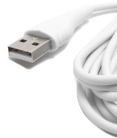 Кабель для зарядного устройства Borofone BX18 USB Type-C 3A 1м для зарядки и передачи данных телефона, зарядка шнур 100 см для смартфона Белый