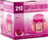 Швейный набор Supercosturero 210 предметов комплект органайзер с нитками и швейными аксессуарами, принадлежности для ручного шитья и рукоделия