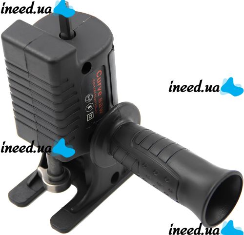 Насадка на дрель лобзик Saw Converter сабельная пила с быстросъемным механизмом и 3 полотнами для резки металла и дерева 7 мм адаптер на шуруповерт