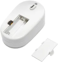 Дверной звонок Luckarm Intelligent 8853 беспроводная кнопка на батарейках, передатчик сигнала и приемник на 32 мелодий для входной двери до 150 м