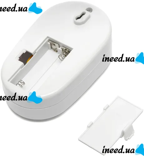 Дверной звонок Luckarm Intelligent 8853 беспроводная кнопка на батарейках, передатчик сигнала и приемник на 32 мелодий для входной двери до 150 м
