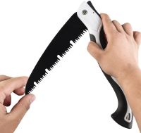 Складная садовая пила Pigin Folding Saw 460 SK5 20 см ручная туристическая ножовка по дереву, раскладной мини сучкорез с зубьями Sharp Saw MW-107