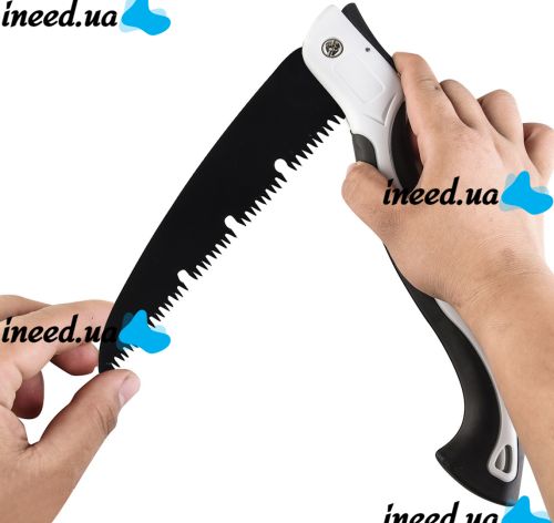 Складная садовая пила Pigin Folding Saw 460 SK5 20 см ручная туристическая ножовка по дереву, раскладной мини сучкорез с зубьями Sharp Saw MW-107