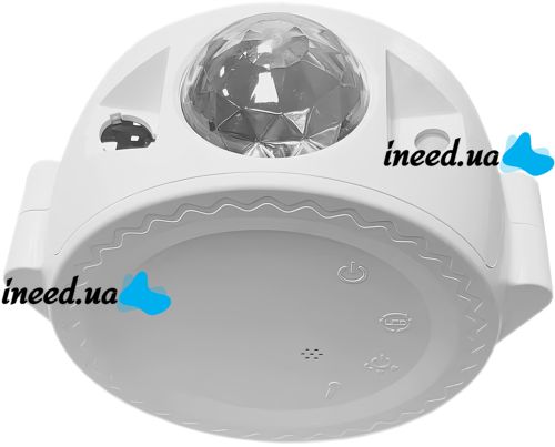 Проектор звездного неба Galaxy Projector Light KX-668RF светодиодный LED ночник с Bluetooth колонкой, таймером и пультом ДУ 20 режимов освещения RGB