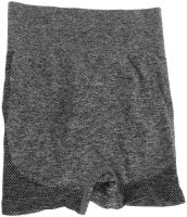 Женские бесшовные шорты Lifting Yoga Shorts XZY8855 утягивающие спортивные велосипедки с высокой талией и эффектом пуш ап для фитнеса Серые S-XXL