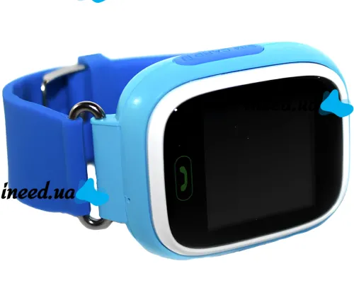 Розумний дитячий смарт-годинник Smart Baby Watch Excelvan Q80 з функцією GPS трекера, наручний смарт-годинник з SIM-карткою 400 мАг IOS Android