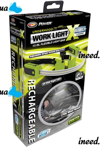 Подсветка для капота автомобиля Emergency Light Strip m3 светодиодная гибкая LED лента с ремнями светильник на аккумуляторе в авто для гаража