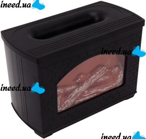Увлажнитель воздуха Камин с эффектом пламени Fireplace Humidifier LT-9058 270 мл ночник аромадиффузор с имитацией огня и светодиодной подсветкой USB