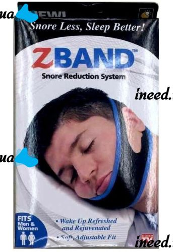 Повязка на голову антихрап Zband неопреновый бандаж для подбородка, ремешок для борьбы с храпом 64Х7.5 см от храпа для мужчин и женщин