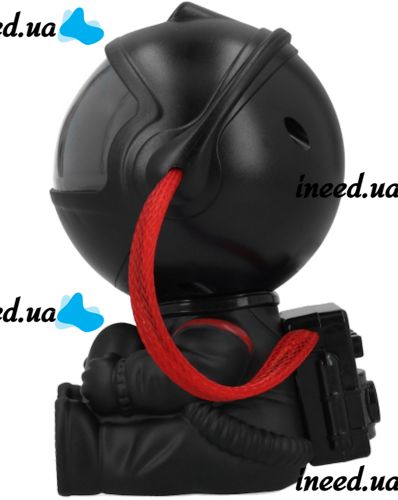 Сидячий лазерный звездный ночник проектор Астронавт со звездой HR-F3 с пультом, Мини светильник космонавт Astro Star Mini с проекцией звездного неба