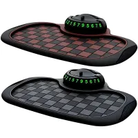 Противоскользящий автомобильный коврик Car Dashboard Mat AND 5238 органайзер подставка на приборную панель для телефона, парковочная карта на торпеду
