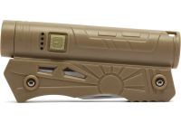 Мультитул с фонарем X-Balog BL-LF-800 5 в 1 аккумуляторный ручной LED фонарик с Power Bank туристический набор инструментов для выживания USB