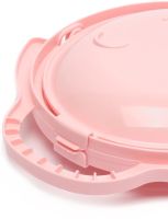 Складная тарелка для фруктов Creative Folding Fruit Plate многоуровневая фруктовница менажница на 3 секции, раскладная подставка для закусок на кухню