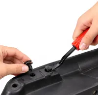 Набор клипс для обшивки авто OEM H546 725 штук комплект съемников лопаток креплений уплотнителей и хомутов в пластиковом кейсе для ремонта и монтажа
