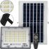 Вуличний настінний світильник прожектор Solar Wall Lamp JX-007 400W на сонячній батареї з пультом, ліхтар з датчиком руху і сонячною панеллю
